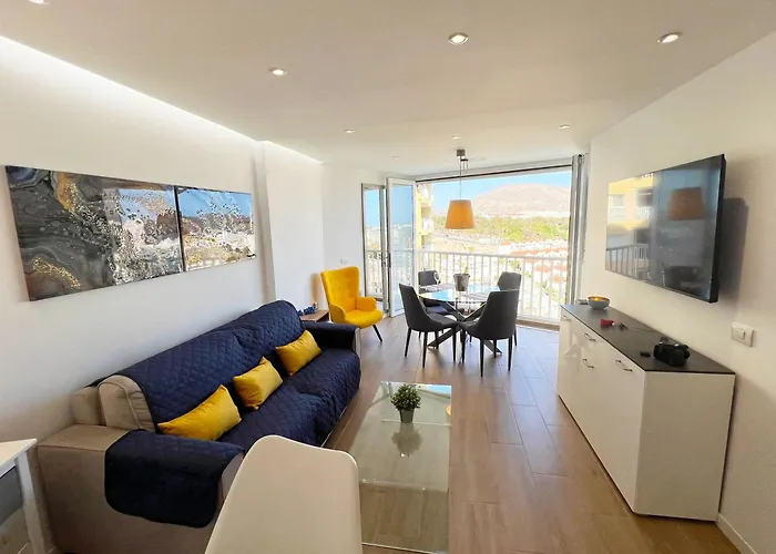 Panoramic & Sea View In Playa De Americas, Tenerife South