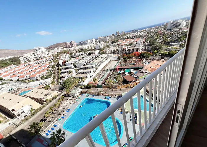 Apartment Panoramic & Sea View In Playa De Americas, Tenerife South *