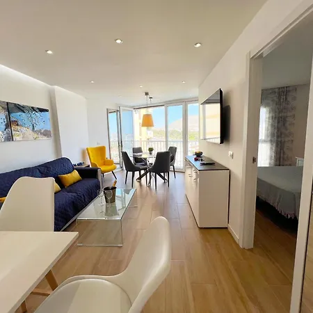 Panoramic & Sea View In Playa De Americas, Tenerife South דירה פלאייה דה לאס אמריקס