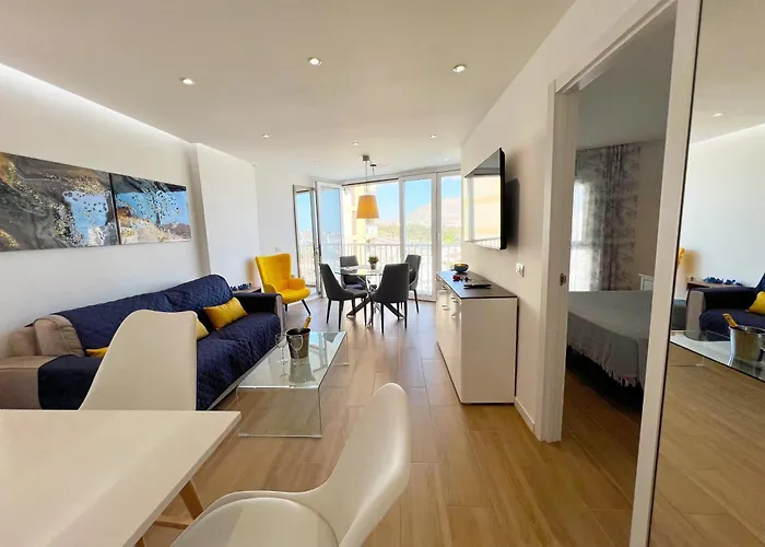 Panoramic & Sea View In Playa De Americas, Tenerife South 아파트 플라야데라스아메리카스