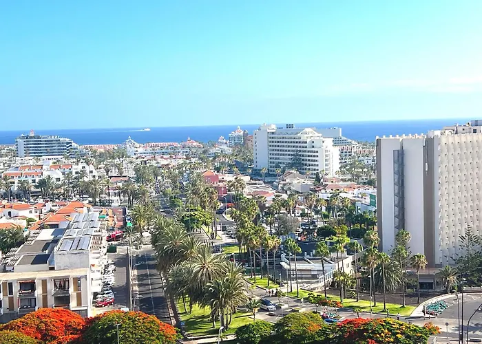 Panoramic & Sea View In Playa De Americas, Tenerife South