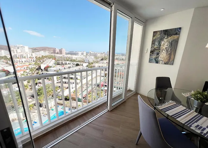 아파트 Panoramic & Sea View In Playa De Americas, Tenerife South 플라야데라스아메리카스