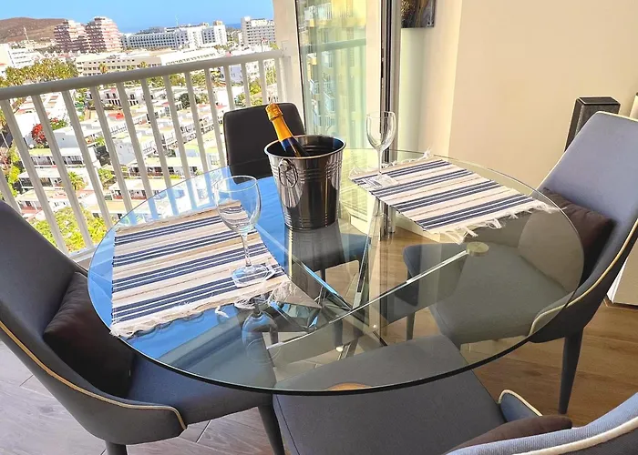 Panoramic & Sea View In Playa De Americas, Tenerife South * 플라야데라스아메리카스