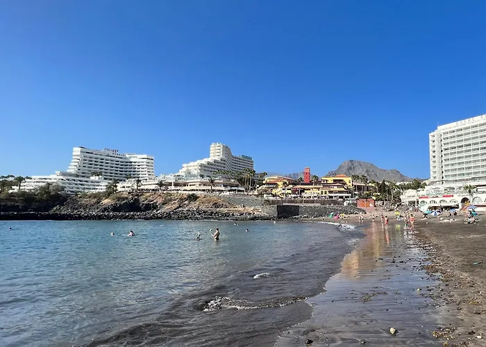 Panoramic & Sea View In Playa De Americas, Tenerife South 아파트 *